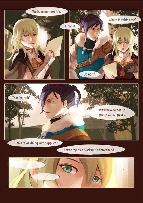 endspire:  Felileth/フェリレス i like the endings where they become mercenaries together, its a little bi