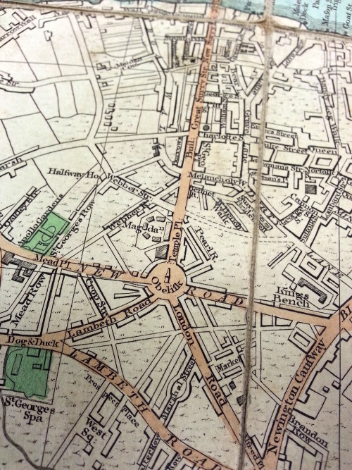 I really love the detail in London maps. The photo featuring the obelisk also shows a Halfway House,