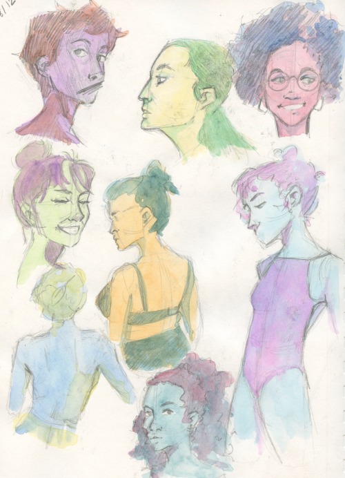 Art Update (10 Sketchbook Pages)