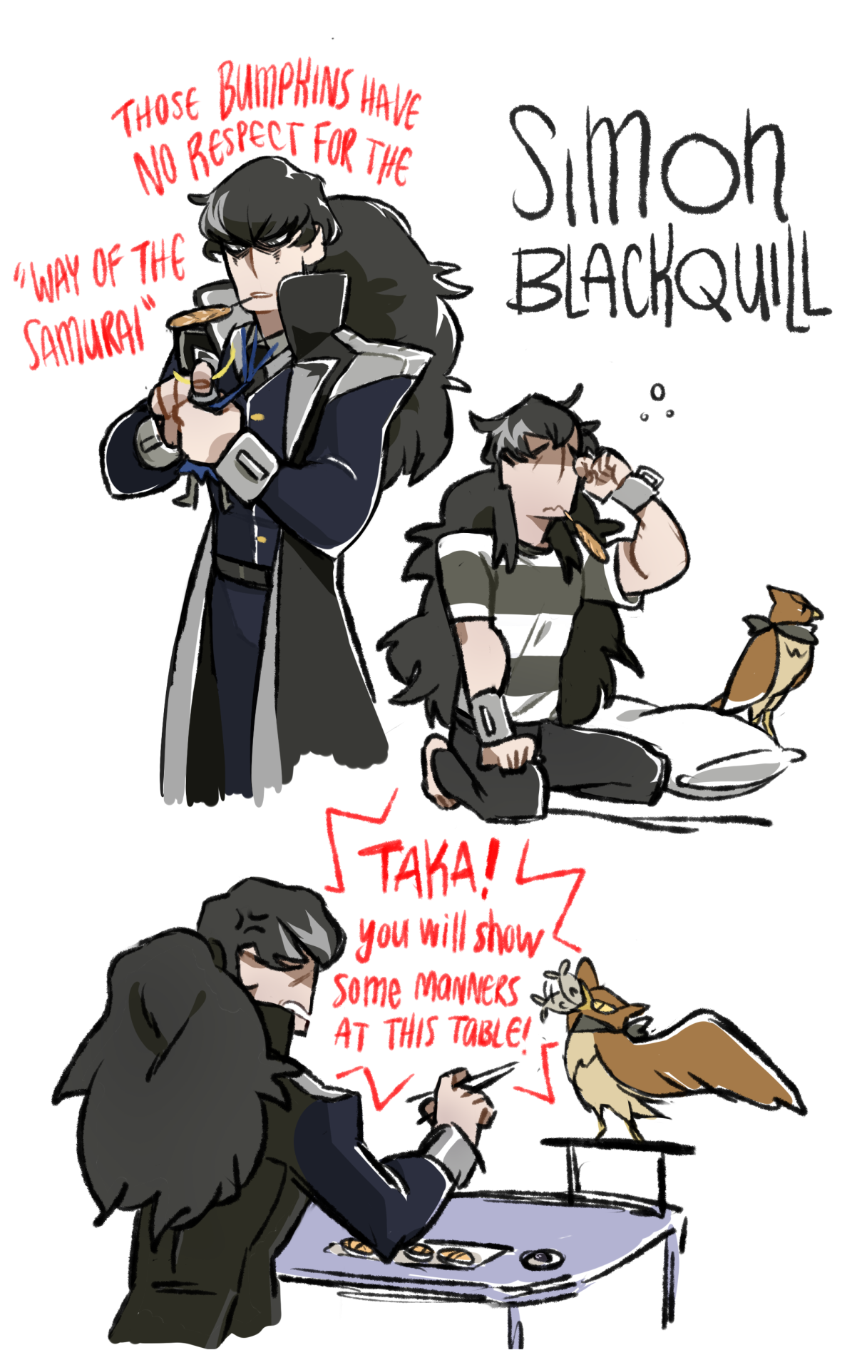 parachuter:  birdman and birdson  