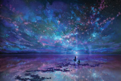 artmonia:  Ocean, Stars, Sky, and You — by Melissa Wang  