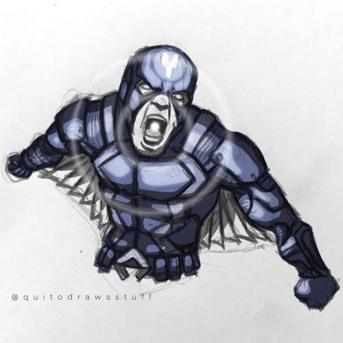An old sketch (2016) of the Inhuman king, Blackbolt. Not in any way shape or form related to yesterd