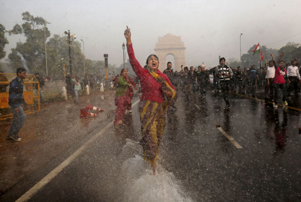 theatlantic:  In Focus: Violent Protests in India Over Rape Case Last week, in New