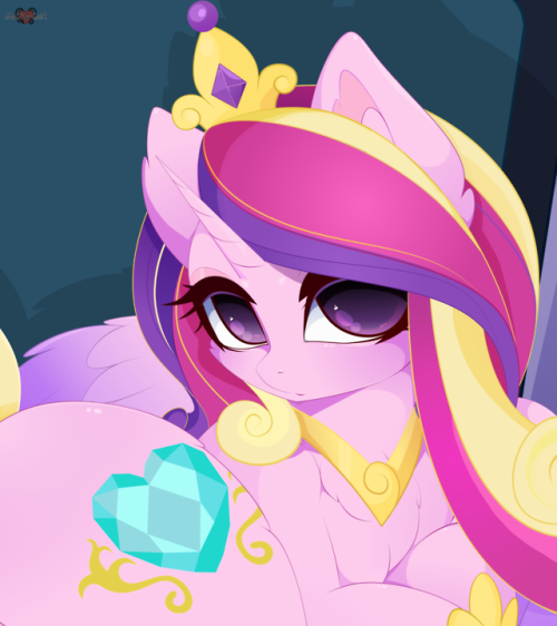 ask-reina-mlp:  Princess Cadance (MLP art)  