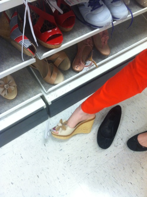:) So some of you really like candid shots or feet stalker shots as I like to call them.  So, h