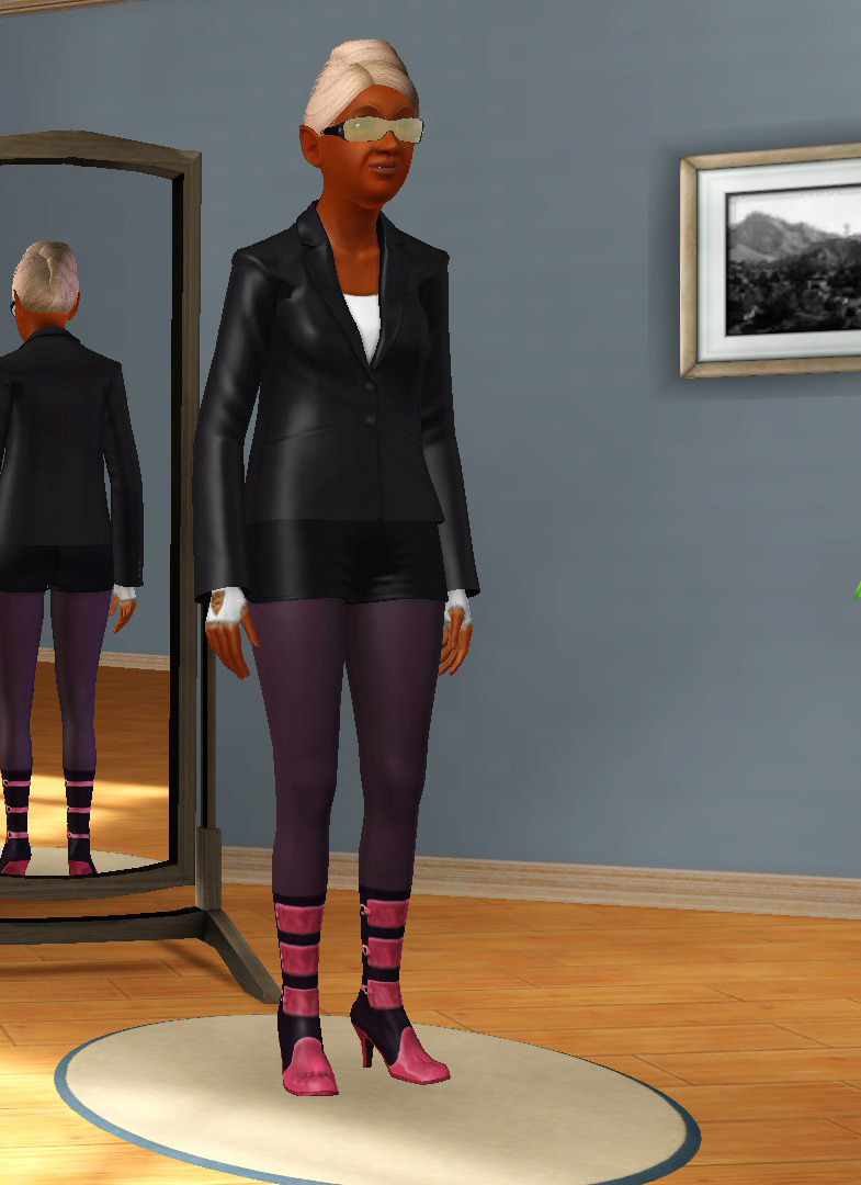 OK, remember when I said I was going to make a Golden Girls-esque Sims scenario where