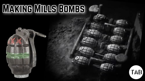 Making Mills BombsThe No.36 or Mills Bomb was one of the longest serving grenades, developed during 