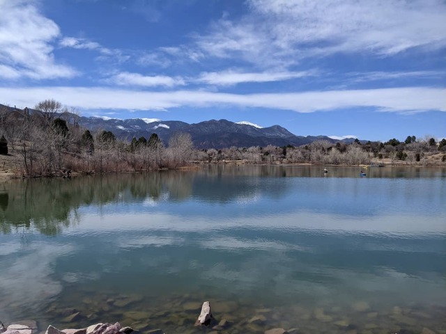 I pedaled a mile on my stationary bike, lifted my little weight for a bit, and power walked around Quail Lake. It was so much needed, it was actually sunny and warm outside today. And Quail Lake is my favorite place in the world, I hadn’t been there