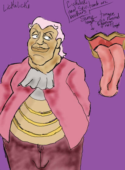 Name: Human Lickilicki (Meaning That I Based The Dragon Off Of My Human Counterpart To The Original Pokemon,