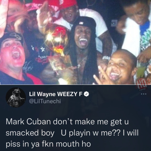 Here is Lil Wayne’s response to Mark Cuban’s clapback on Twitter regarding Luka Doncic 