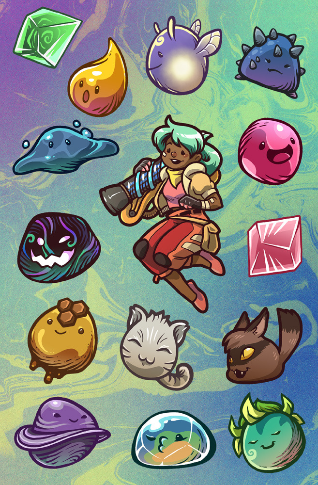 Slime Rancher Stickers 