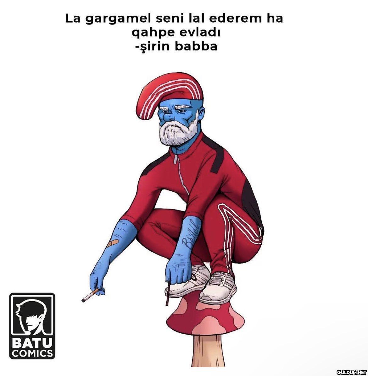 a BATU COMICS La gargamel...