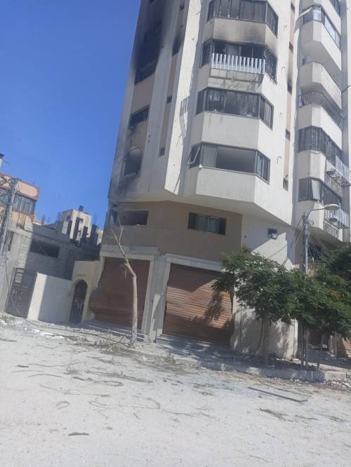 Unfortunately, We Received News Of An Apartment Burning In The Building In Which We Live.