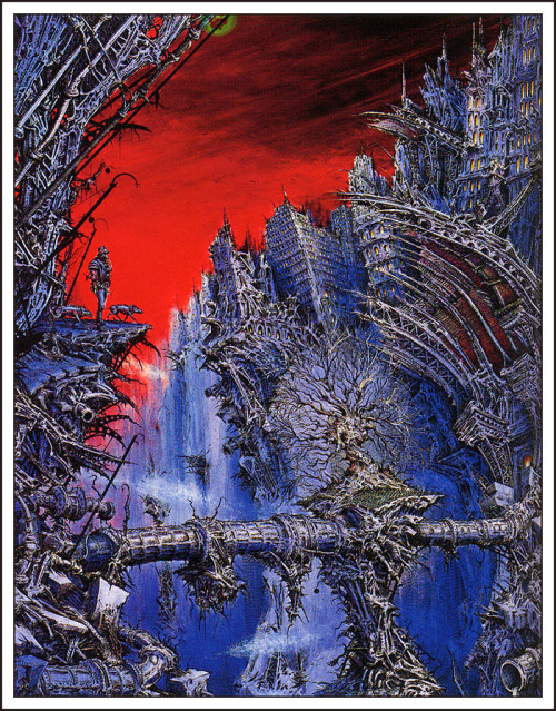 artsytoad:Ian Miller, The Citywww.artsytoad.tumblr.com