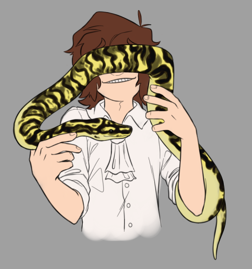 another prince with snake image? yeahman i love carpet pythonsi got refs from this goherping video