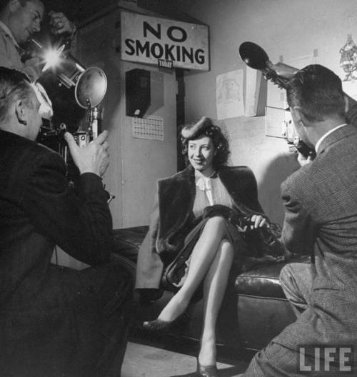 Woman after winning a divorce(George Lacks. 1945)