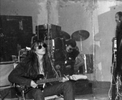 tomakeyounervous: TG’s first gig, at the Prostitution art show. (Photo by Paul Buck) 