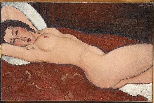 met-modern-art: Reclining Nude by Amedeo Modigliani, Modern and Contemporary ArtThe Mr. and Mrs. Kla