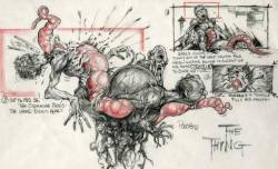 marvel1980s:  An original storyboard by Michael