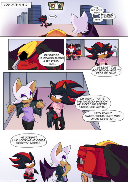 Single Parents Origins: Rouge and Omega is now live!