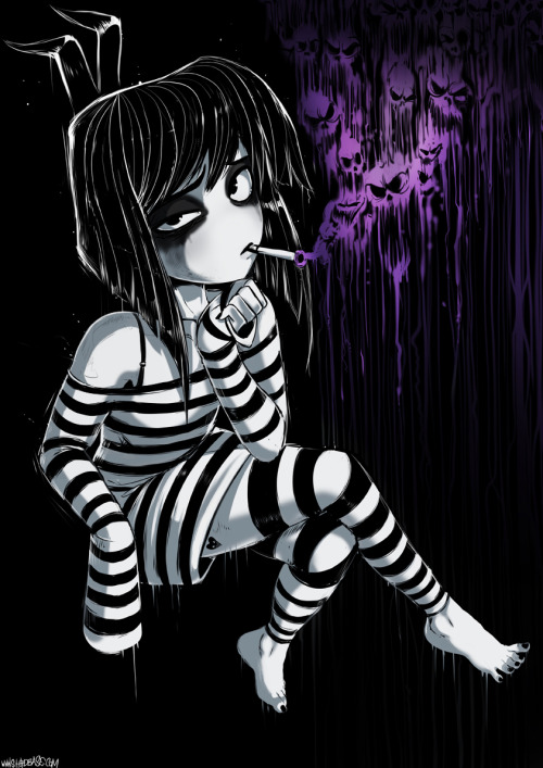 therealshadman:  therealshadman:   Creepy Susie from The Oblongs to go with the other Goth girls on Shadbase Speedpaint of her up on my Youtube. [My TWITTER] [MY DRAWING STREAMS]  EDIT, Added the full Creepy Susie set here on Tumblr. More of her to come