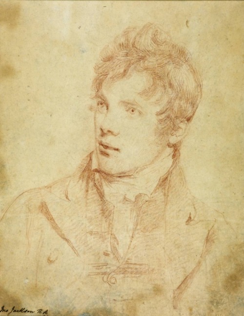 Sir David Wilkie, R.A .c.1815-20.Chalk on paper.27.3 x 21.3 cm.Source : tate.org.uk.Art by John Jack