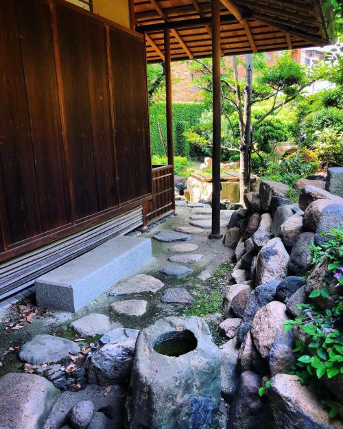 ⛳願泉寺庭園 [ 大阪市浪速区 ] ② Gansen-ji Temple Garden, Osaka ーー #伊達政宗 ゆかりの寺院。政宗も眺めたかもしれない？室町時代の作庭家 #相阿弥 による庭園。