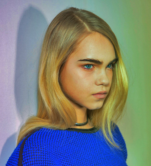 furples:  Line Brems @ Ohne Titel Fall 2015 Backstage
