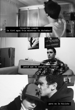 universewigetta:  flumehowell: insp. (x) y casi todos los comics “but you didn’t”  ay no.