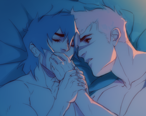 eight8xeight8: smoochtober - kiss on the hand ft sheith ! 