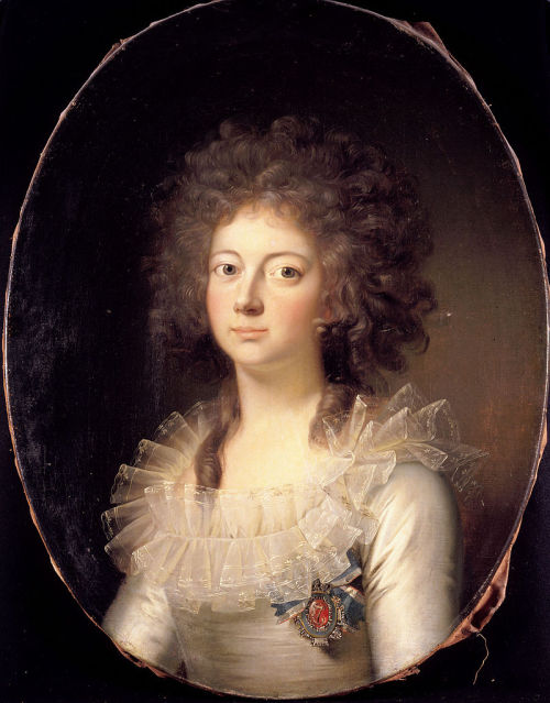 Marie of Hesse-Kassel, Queen of Denmark by Jens Juel, c. 1790