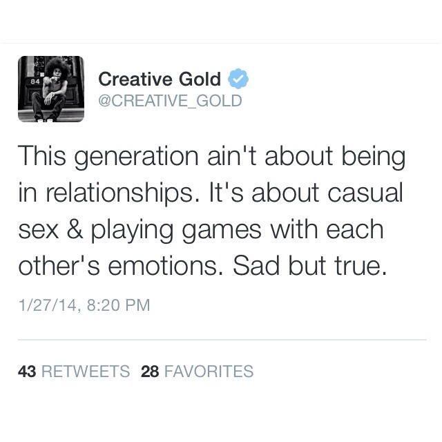 iammyimperfections:  Fuck this generation 