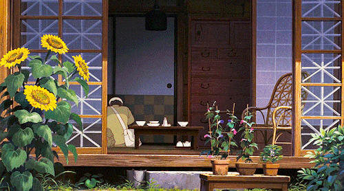 STUDIO GHIBLI + Flowers