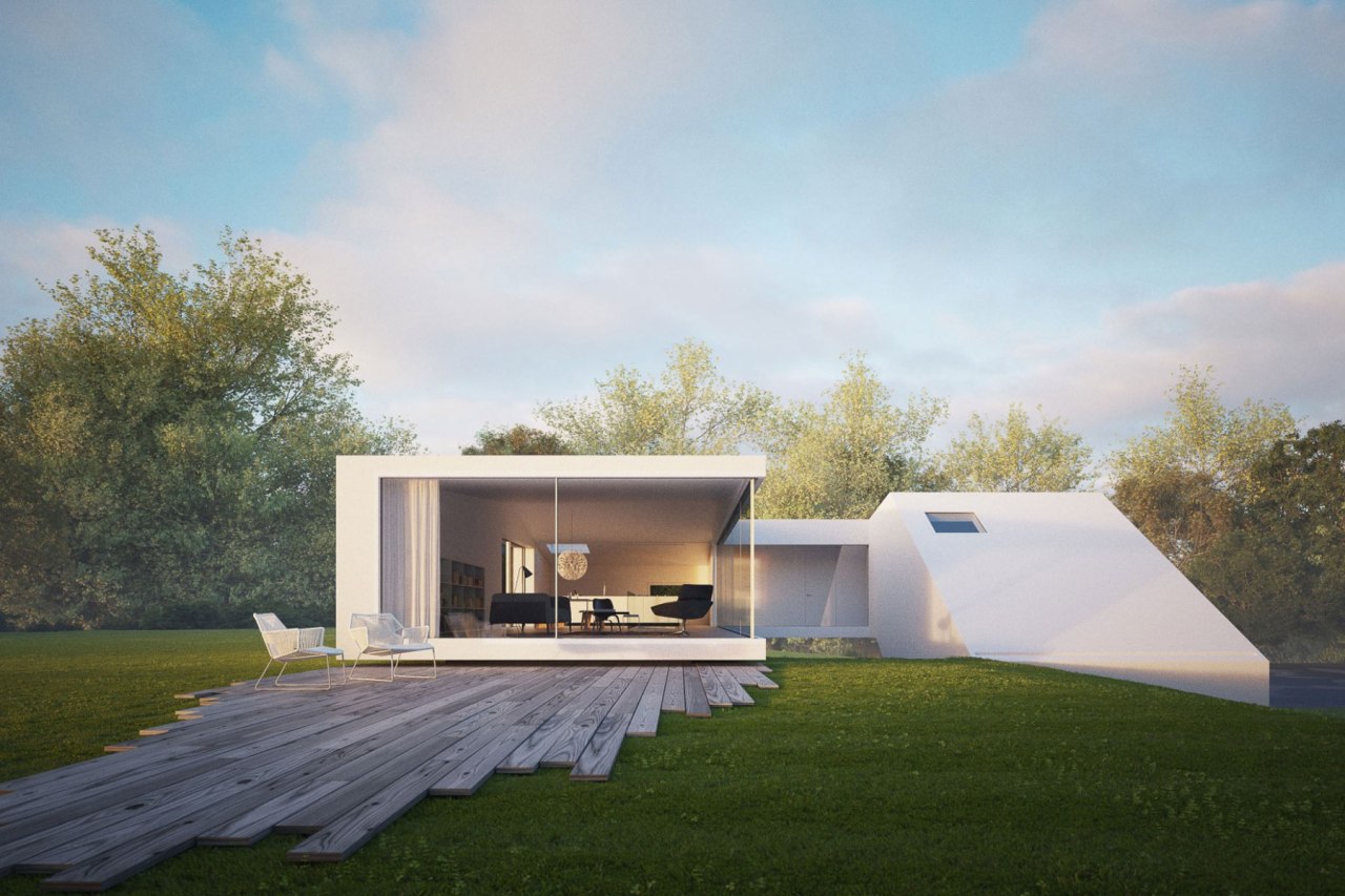 nonconcept:  House Hafner, located in southern Germany by Hornung &amp; Jacobi.