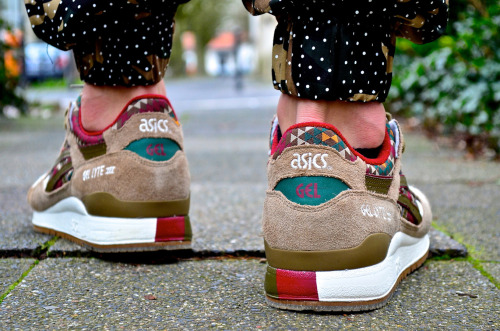 sweetsoles:  Asics Gel Lyte III ‘Aztec’ (by Christobal Blömmedahl)