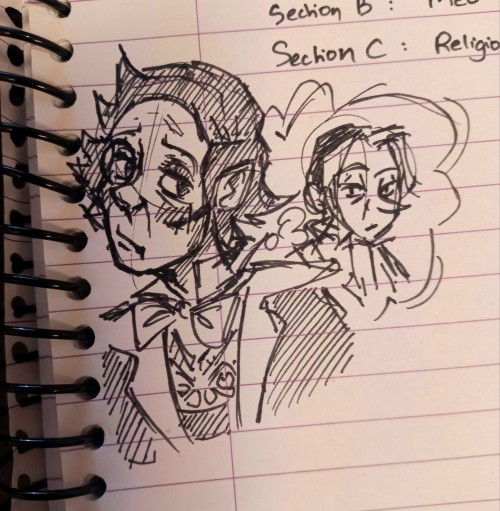 I Mostly Doodled To Get Through The Day Today.
