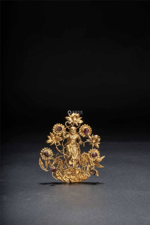 Gold Jewelry, mostly Ming Dynasty