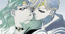 dailyshoujo:  lovely space lesbians 