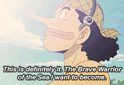 marincolosseo:  one piece favourites: usopp’s character development  Prior to the