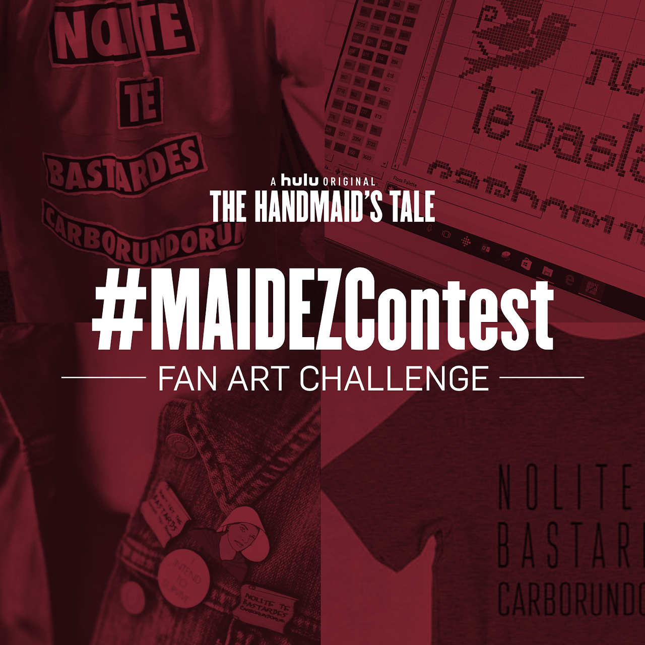 The time is now. Only 2 days left to submit your #HandmaidsTale t-shirt designs using #MAIDEZContest right in our Facebook group: hulu.tv/JoinMAIDEZ See Official Rules: hulu.tv/2tQ4mk3