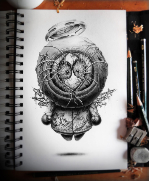 geek-art:  Art by Pez More on Geek-Art.net #geekart