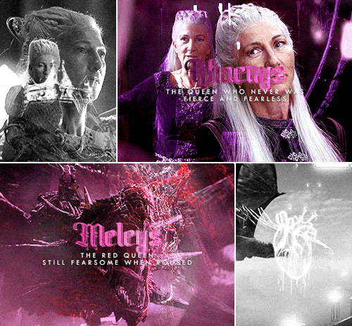 THE DRAGONS AND THEIR RIDERSIn House Of The Dragon (insp.)