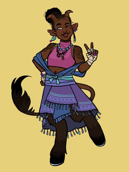 l-a-l-o-u:my next D&D character Bean and her future party!!