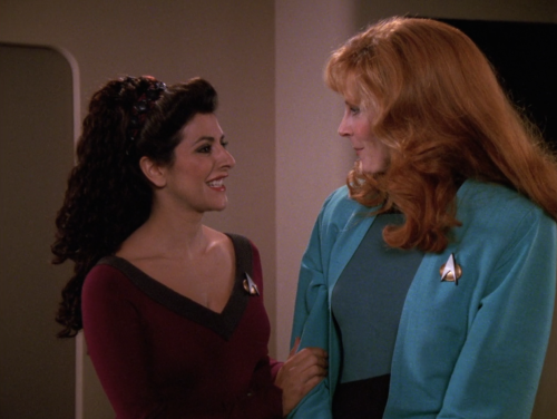 lauraroslins:deanna troi and beverly crusher are married #Confirmed 