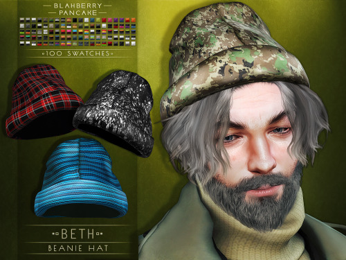 blahberry-pancake: ○● DOWNLOAD ●○- Beth Beanie Hat - PATREON EARLY ACCESS - (the set will be release