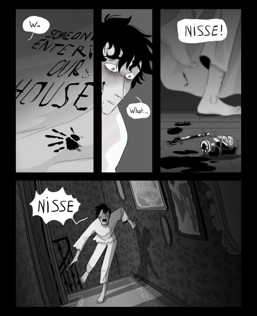 This night, someone entered the house. (Part 1) I am currently working one a new comic (not this one