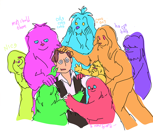 dziwaczka:when that other wookie pat han’s head… i knew that the han-is-chewie’s-dog