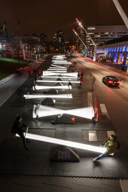 imaginingcities: Currently on view at the Place Des Festivals in Montreal, Impulse is a new public a