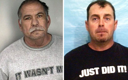 Sex  Ironic and Unfortunate Shirts Worn in Mugshots pictures