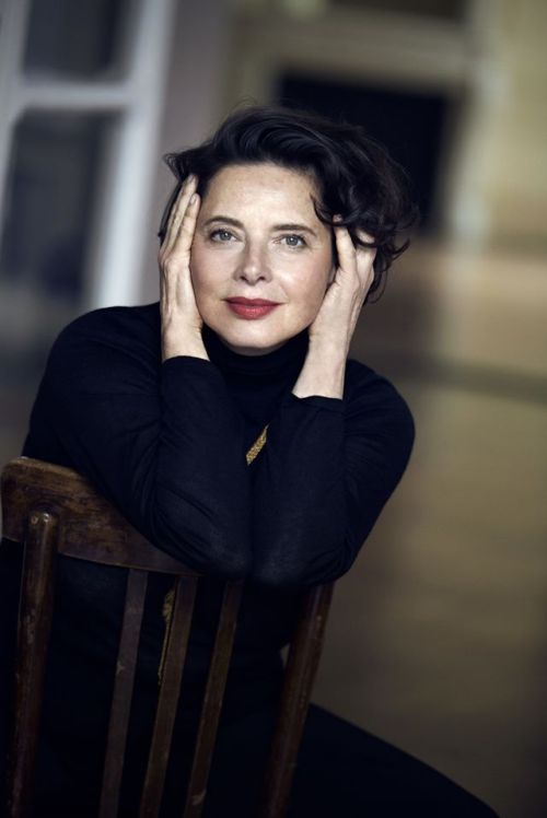  Isabella Rossellini photographiée par Peter Lindbergh pour Lancôme, 2018 